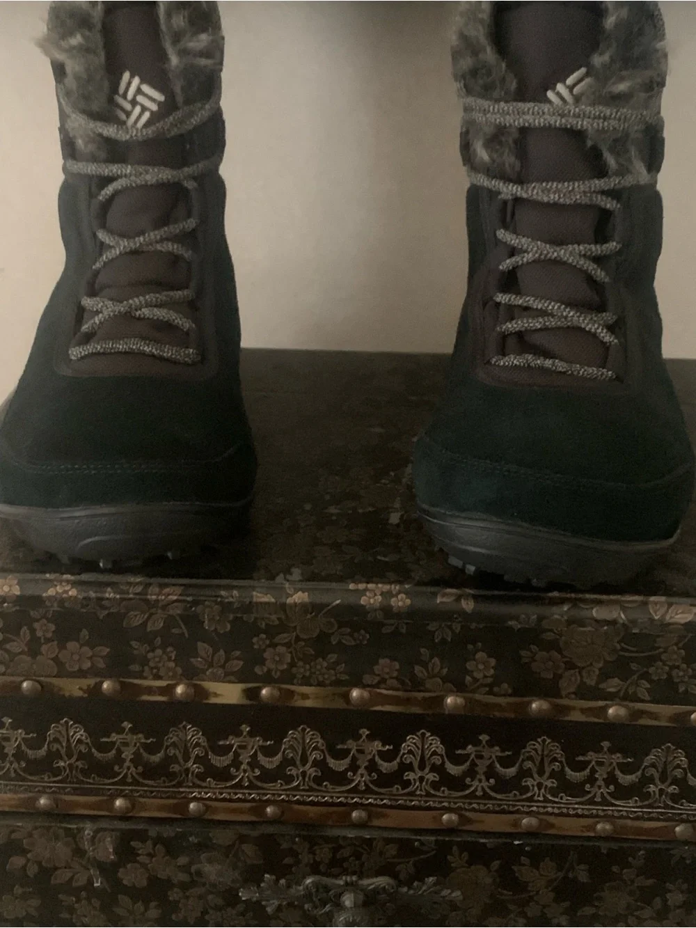 Columbia Minx Suede Women’s Winter Boots In Black